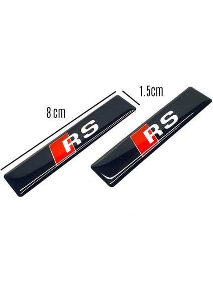 Rs Yan Çamurluk Bagaj Damla Logo Sticker fiyatları