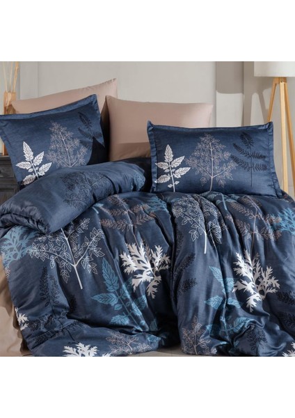 Saten Çift Kişilik Nev Takımı Dual Mavi fiyatları