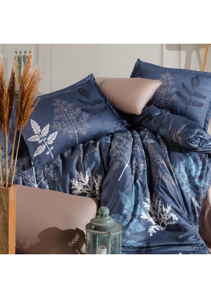 Saten Çift Kişilik Nev Takımı Dual Mavi modelleri