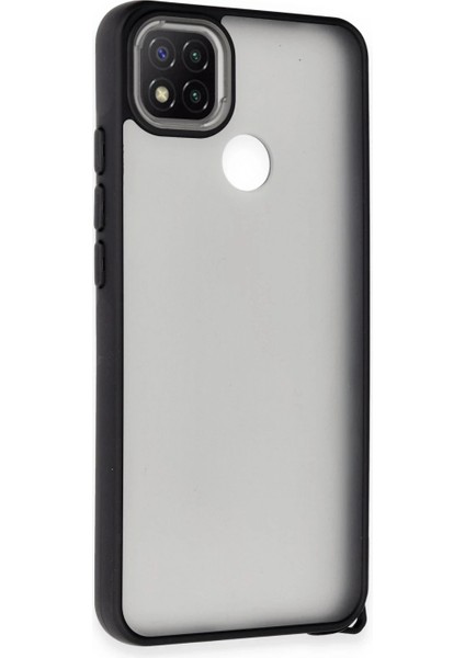 Xiaomi Redmi 9c Kılıf Elegant Kapak - Siyah (K95)