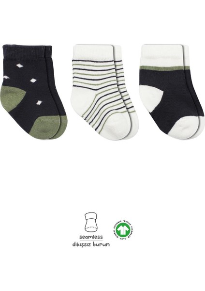 3lü Penye Erkek Soket Çorap 10111 Antrasit