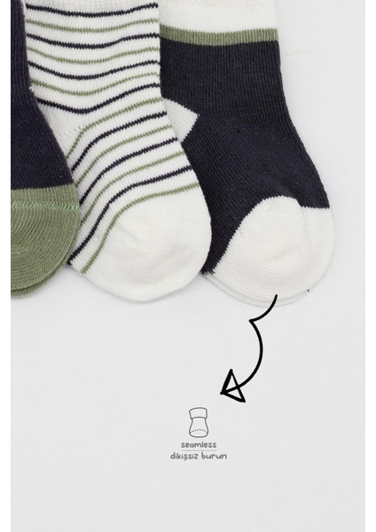 3lü Penye Erkek Soket Çorap 10111 Antrasit modelleri