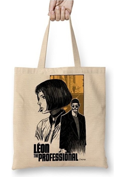 Leon The Professional Bez Çanta Uzun Saplı Alışveriş Çantası Plaj Çantası