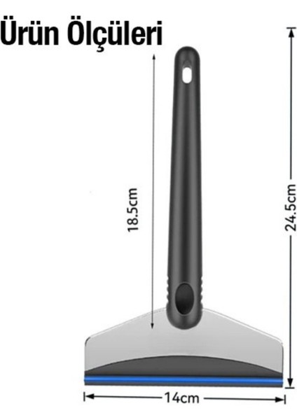 25CM Ergonomik Araç Camı Kar Kazıyıcı, Çizik Yapmaz, Eli Yormaz Pratik Kar ve Buz Kazıyıcı indirimleri