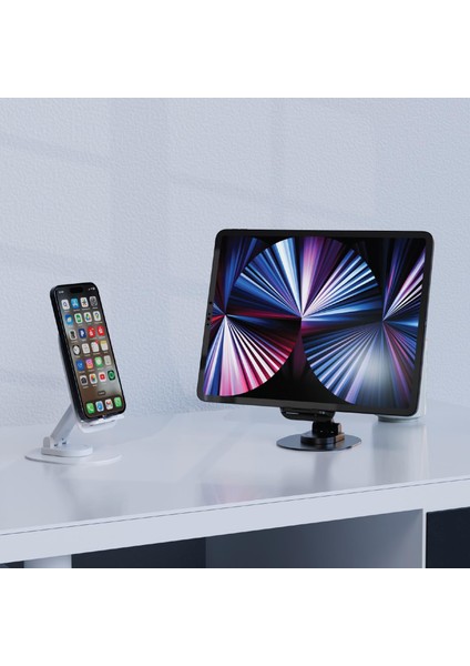 PBS140 Telefon Tablet Standı 60° Ayarlanabilir 1000G Taşıma Kapasiteli Siyah fiyatları