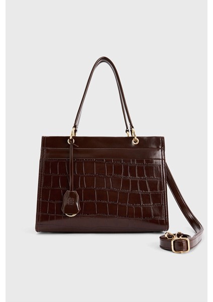 Kroko Desen Çanta Bordo 12145403000 fırsatları
