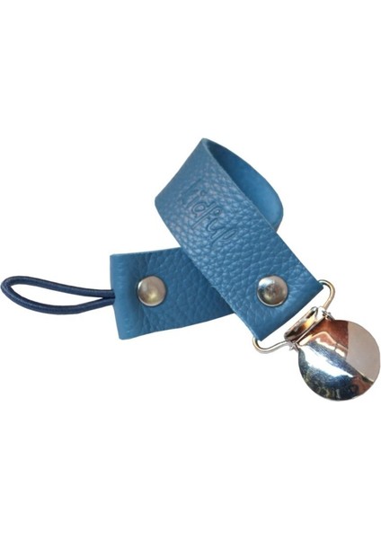 Bitkisel Boyalı Emzik Askısı Denim