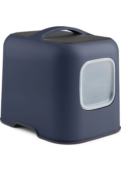 Biala Kapalı Kedi Tuvaleti - Karbon Filtreli ve Kolay Temizlenebilir