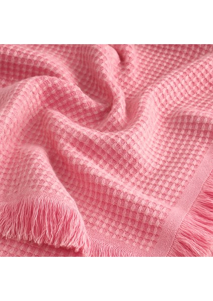 Pamuklu Dokulu Ekru Koltuk Şalı 170X220 cm – Saçaklı Tv Battaniyesi & Dekoratif Koltuk Örtüsü fiyatları