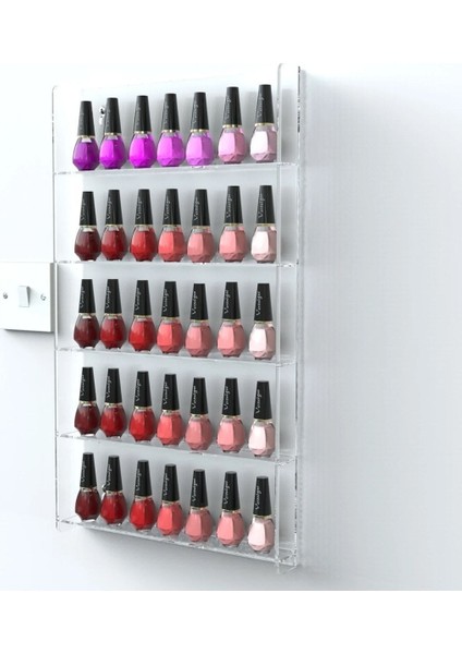 Şeffaf Pleksi Oje Standı