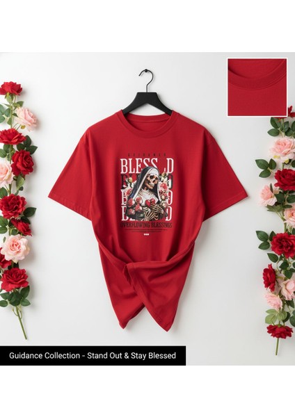 Nikitas Design Unisex Baskılı Oversizetişort