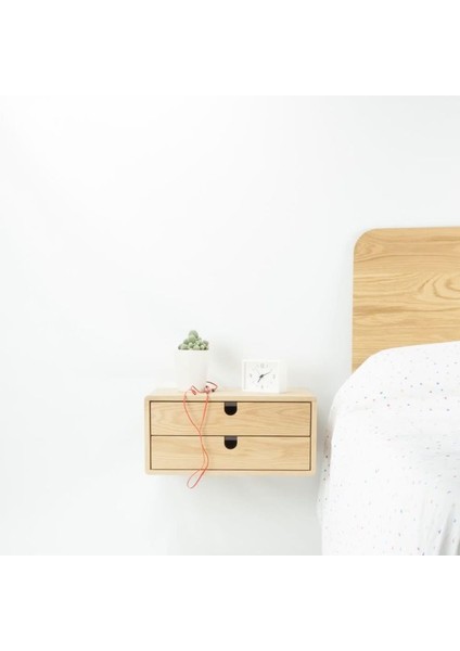 Luna Duvara Monte Ahşap Komodin