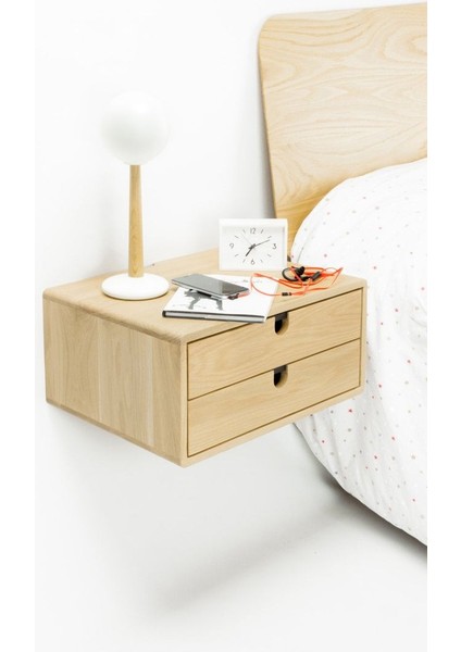 Luna Duvara Monte Ahşap Komodin fiyatları