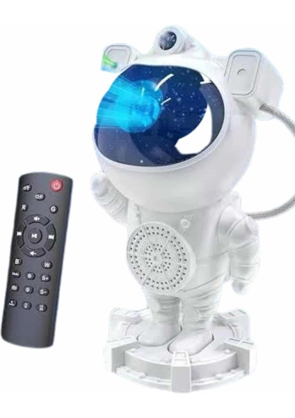 Gece Lambası Astronot Bluetooth Hoparlörlü Galaksi Işık Projektörü fiyatları