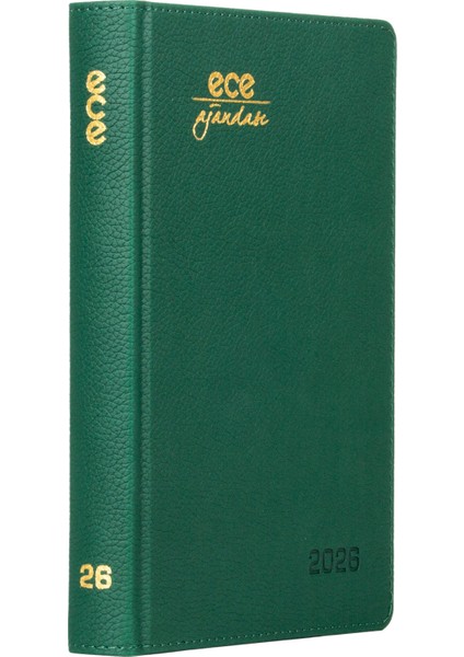 Ece-Kemer Yeşil Çizgili Günlük 14X20 2026 fiyatları