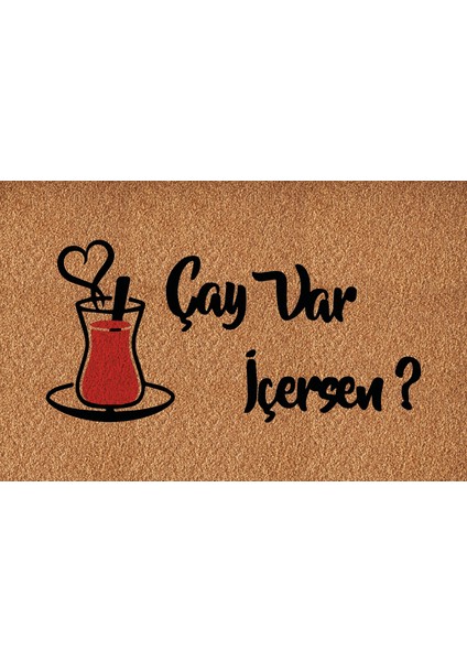 Dekoratif , Eğlenceli Dijital Baskı Kapı Önü Paspası - Paspas