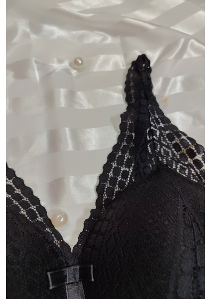 Bralet Takım Fantezi Dantel Tül Detaylı Yan Ipli Yumuşak Pedli Takım fiyatları
