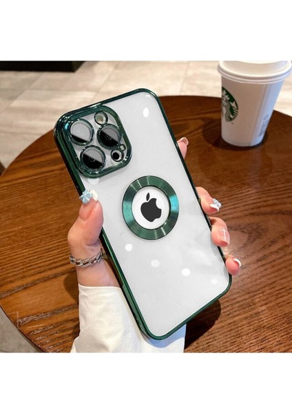 Iphone 14 Pro Uyumlu Kenarlar Renkli Kılıf