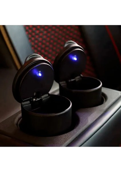 Mercedes Cla Uyumlu Mavi Işıklı Kapaklı Küllük-Kumbara Cn fiyatları