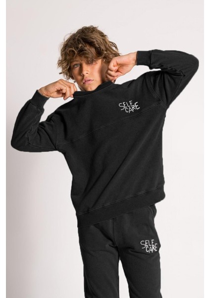 Mojo Erkek Çocuk 7-11 Yaş Işlemeli Eşofman Takımı Siyah modelleri