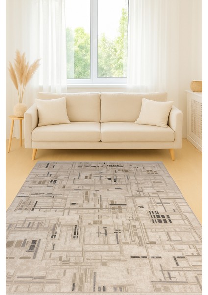 Afra Serisi Leke Tutmaz Kolay Temizlenir Toz Yapmaz Modern Akrilik Halı modelleri