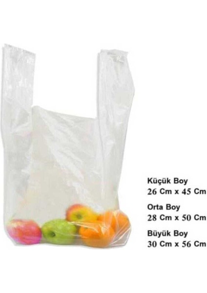 Küçük Boy Plastik Poşet 26X45 cm – 500 Adet – Market & Ambalaj Için Uygun fiyatları