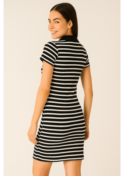 Polo Yaka Fitilli Elbise indirimleri