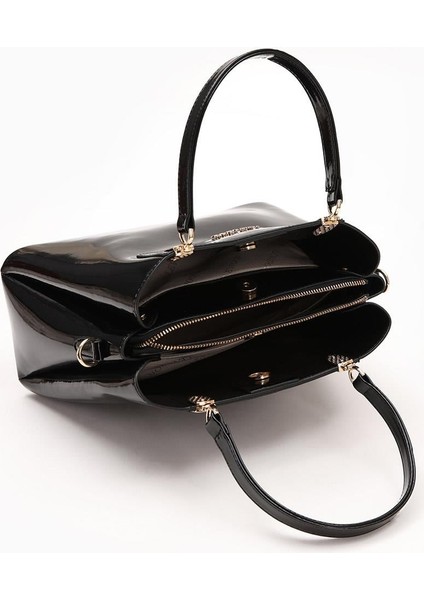 Siyah Rugan Kadın El ve Omuz Çantası 930120 fırsatları