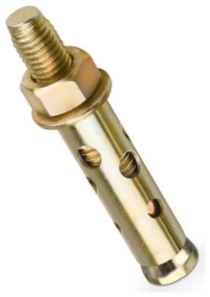 Uzun Çelik Dübel Gömlekli 8 cm -5 Adet