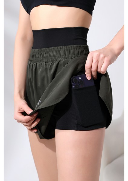 Lazer Detaylı Havuz Deniz Şortu /women's Pool And Sea Shorts