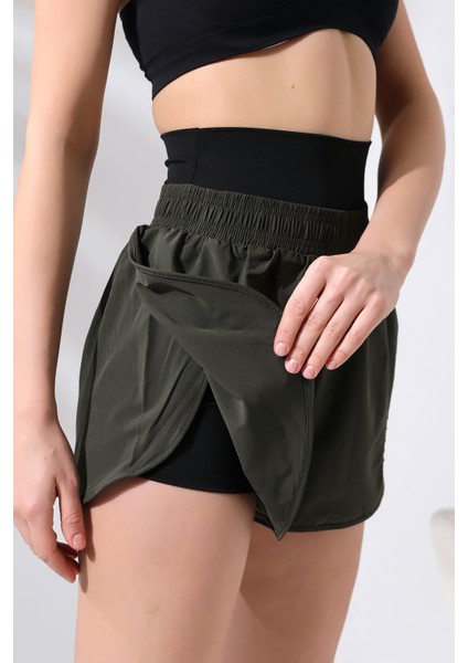 Lazer Detaylı Havuz Deniz Şortu /women's Pool And Sea Shorts