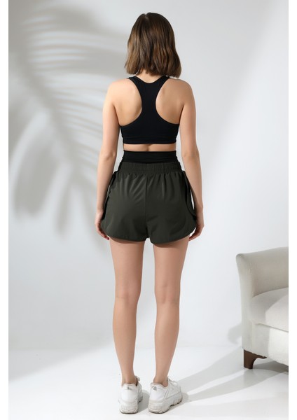 Lazer Detaylı Havuz Deniz Şortu /women's Pool And Sea Shorts