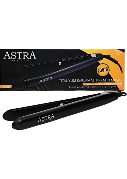 Professional F601E Turmalin Seramik Kaplamalı Keratin Maşası