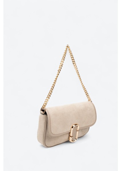 SP1171 Kadın Omuz Çantası Süet Bej-Kum fiyatları