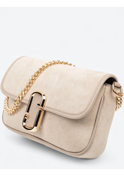 SP1171 Kadın Omuz Çantası Süet Bej-Kum fırsatları