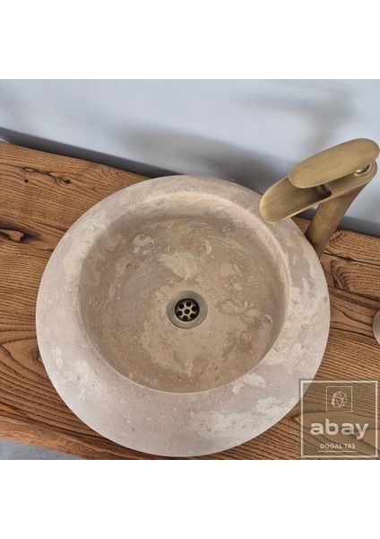 Traverten Ufo Model Çanak Lavabo fırsatları