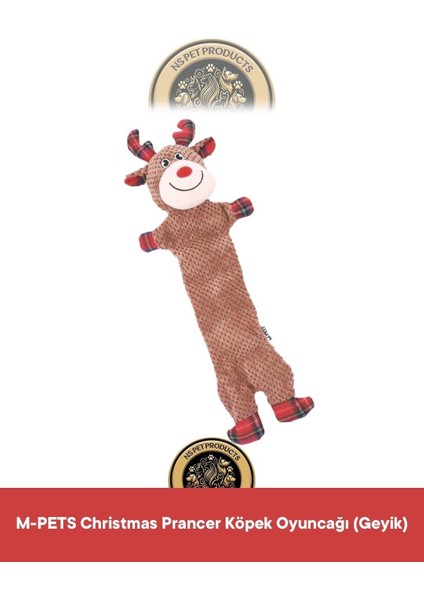 Christmas Prancer Köpek Oyuncağı (Geyik)
