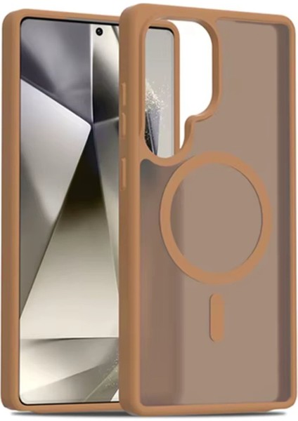 Samsung Galaxy S25 Ultra Jota Magsafe Kapak - Çöl Titanyum - MRS4936-8962