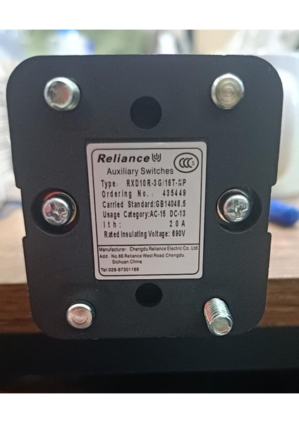 Yardımcı Anahtarlar Serisi RXD10R-3G fırsatları