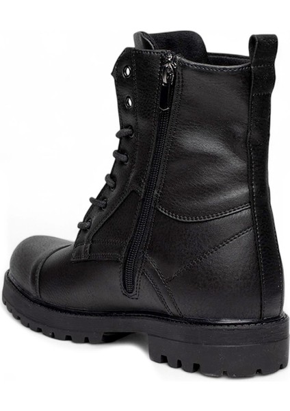 Cnt Siyah Kauçuk Kaymaz Taban Erkek Postal Bot NSB932 fiyatları