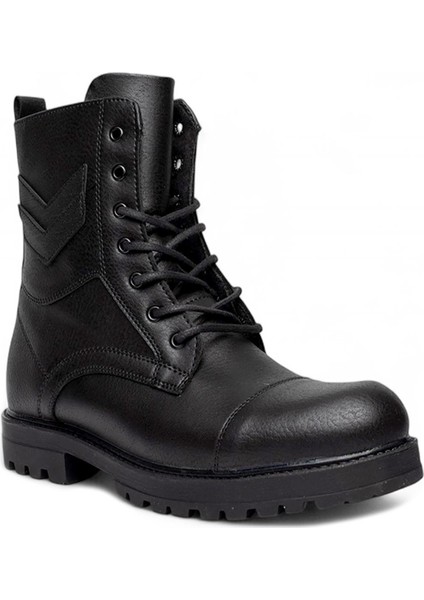 Cnt Siyah Kauçuk Kaymaz Taban Erkek Postal Bot NSB932 modelleri