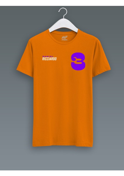 Daniel Ricciardo 3 Number Turuncu T-Shirt