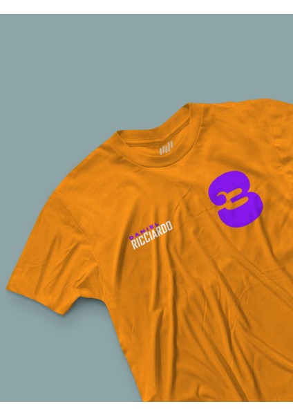 Daniel Ricciardo 3 Number Turuncu T-Shirt fiyatları