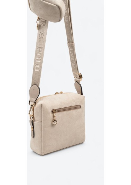 SP1038 Kadın Çapraz Çanta Bej-Kum fırsatları