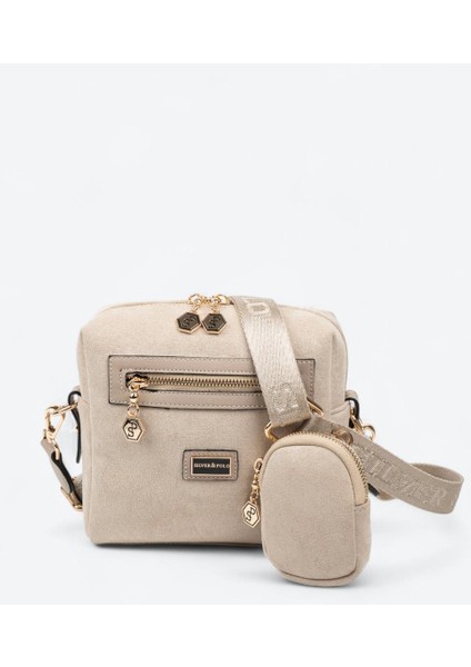SP1038 Kadın Çapraz Çanta Bej-Kum indirimleri