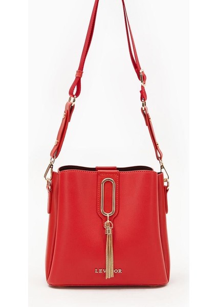 Kırmızı Kadın Omuz Çantası 930126