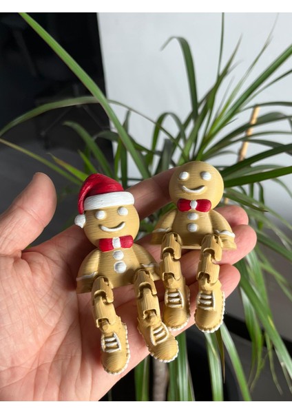2'li Kurabiye Adam Seti Noeal Temalı Dekoratif Eklemli Hediyelik Figür fiyatları