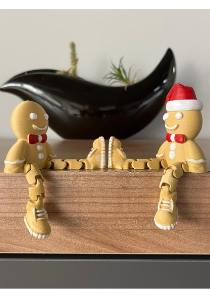 2'li Kurabiye Adam Seti Noeal Temalı Dekoratif Eklemli Hediyelik Figür fırsatları