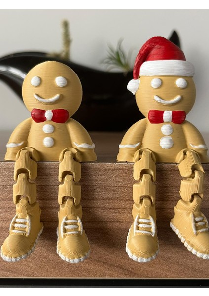 2'li Kurabiye Adam Seti Noeal Temalı Dekoratif Eklemli Hediyelik Figür indirimleri
