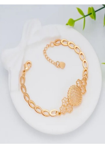 Göz Alıcı Altın Rengi Etnik Takı Seti-Düğün, Kına Takı Seti indirimleri